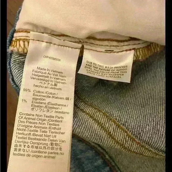 Madewell Women's Size 28 10" High Riser Skinny Skinny Jeans Medium Wash Raw Hem - Picture 5 of 5